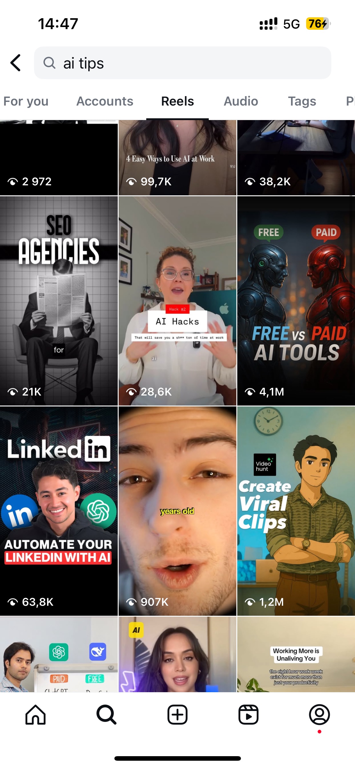 Instagram profile screenshot 2